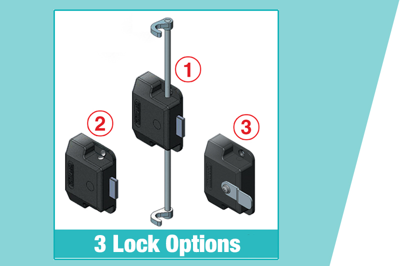 k30 locking options