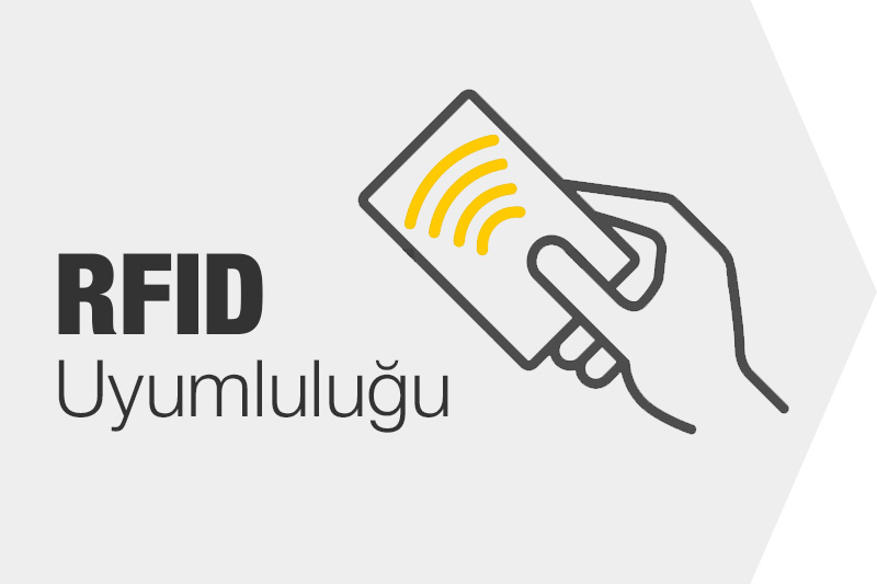 RFID Uyumlu elektronik dolap kilidi